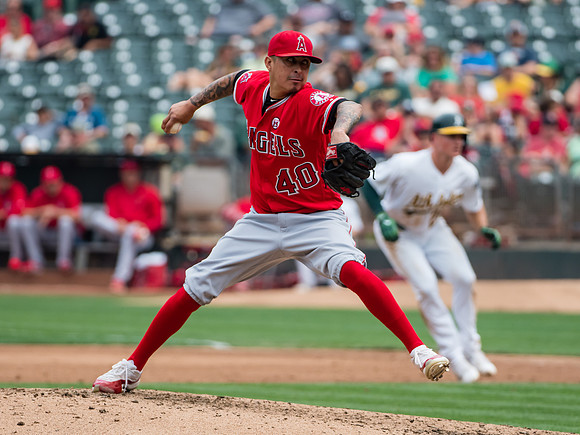 MLB: Los Angeles Angels at Oakland Athletics