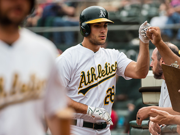 MLB: Los Angeles Angels at Oakland Athletics