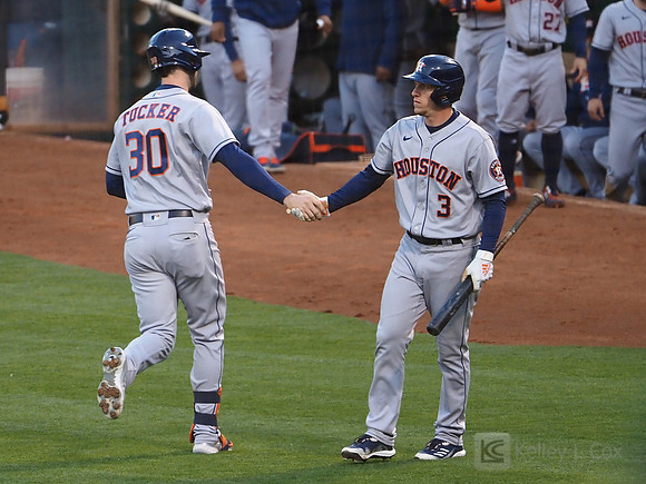 MLB: Houston Astros at Oakland Athletics