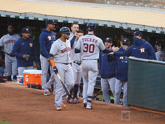 MLB: Houston Astros at Oakland Athletics