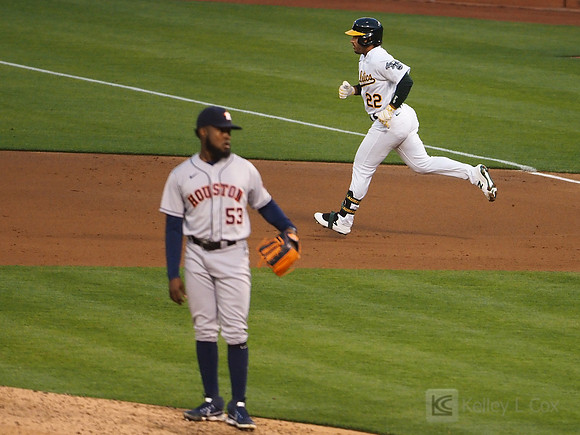 MLB: Houston Astros at Oakland Athletics