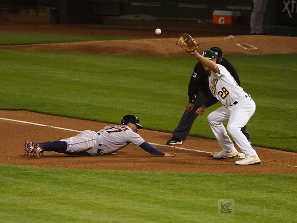 MLB: Houston Astros at Oakland Athletics