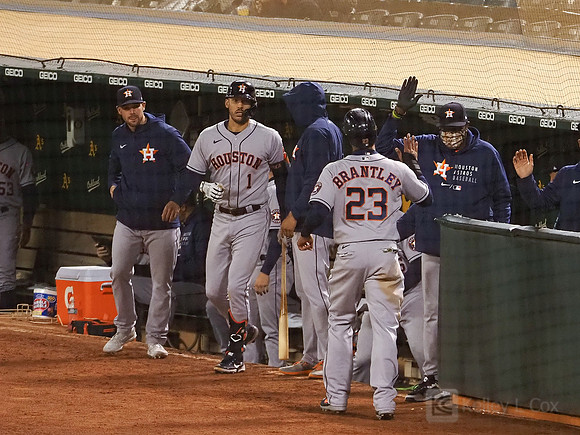 MLB: Houston Astros at Oakland Athletics