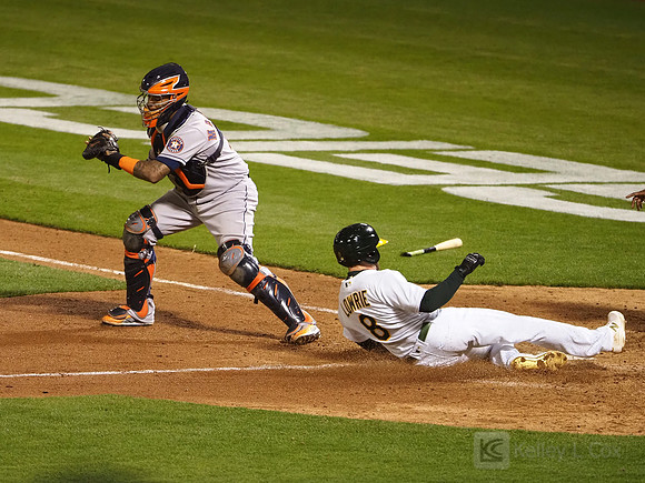 MLB: Houston Astros at Oakland Athletics