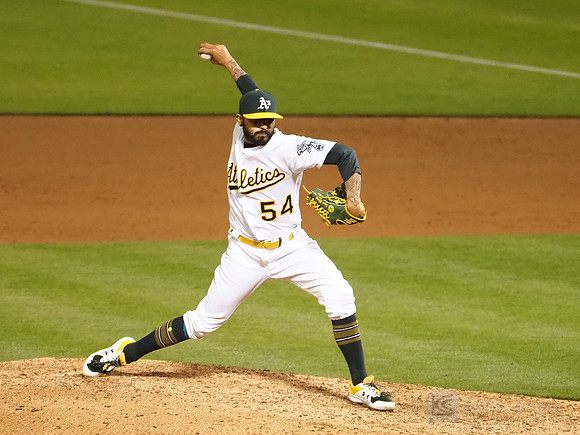 MLB: Houston Astros at Oakland Athletics