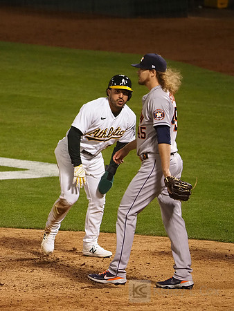MLB: Houston Astros at Oakland Athletics