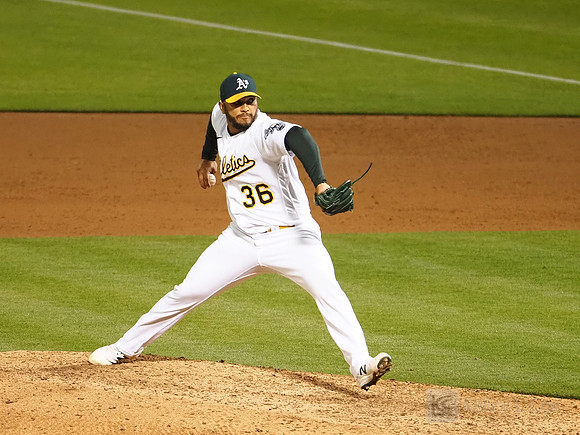MLB: Houston Astros at Oakland Athletics