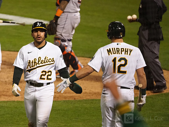 MLB: Houston Astros at Oakland Athletics