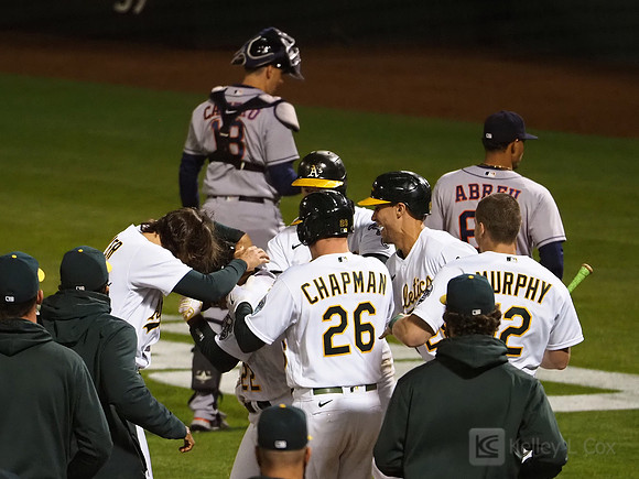 MLB: Houston Astros at Oakland Athletics