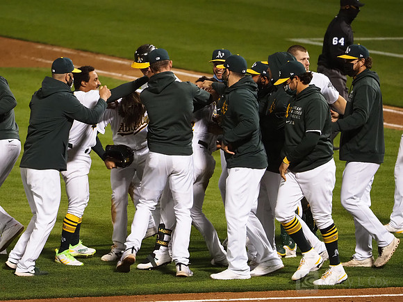 MLB: Houston Astros at Oakland Athletics