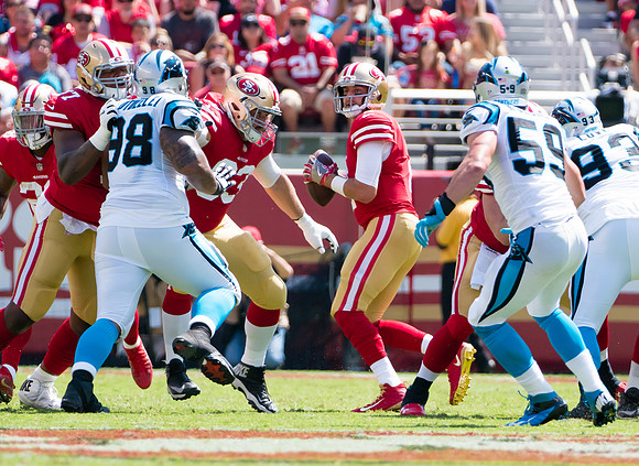 NFL: Carolina Panthers at San Francisco 49ers