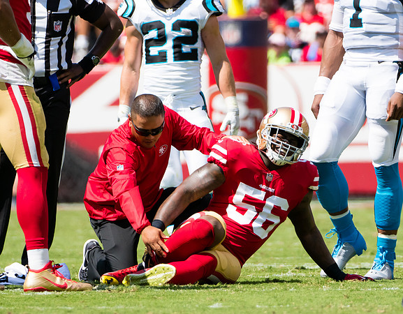 NFL: Carolina Panthers at San Francisco 49ers