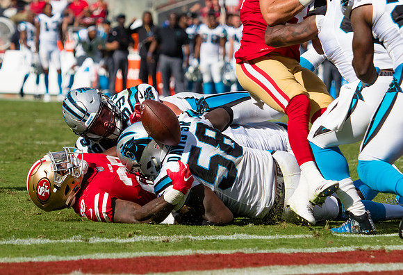 NFL: Carolina Panthers at San Francisco 49ers