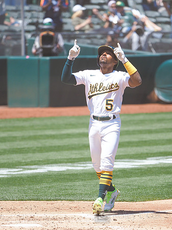 MLB: Houston Astros at Oakland Athletics