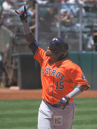 MLB: Houston Astros at Oakland Athletics