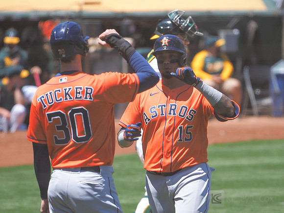 MLB: Houston Astros at Oakland Athletics