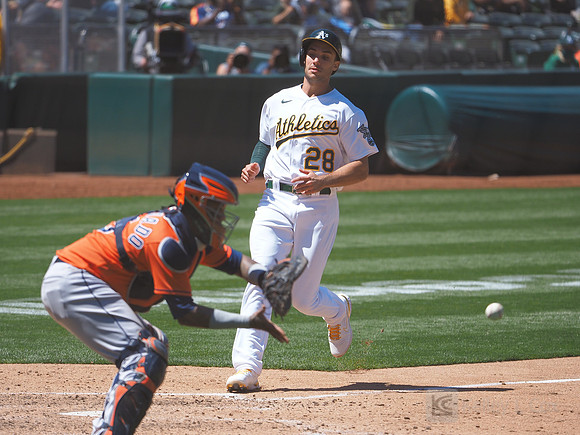 MLB: Houston Astros at Oakland Athletics
