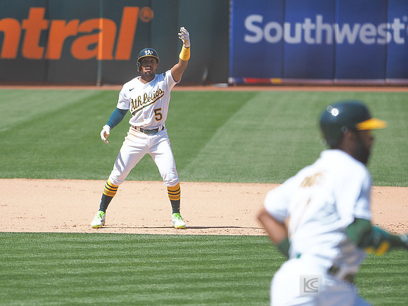 MLB: Houston Astros at Oakland Athletics