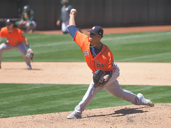 MLB: Houston Astros at Oakland Athletics