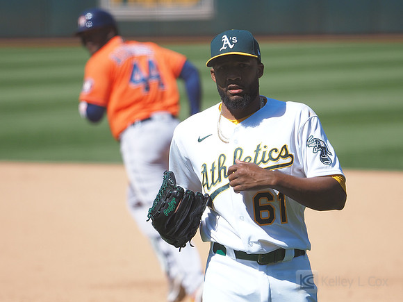 MLB: Houston Astros at Oakland Athletics