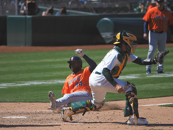 MLB: Houston Astros at Oakland Athletics