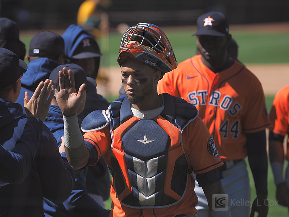 MLB: Houston Astros at Oakland Athletics