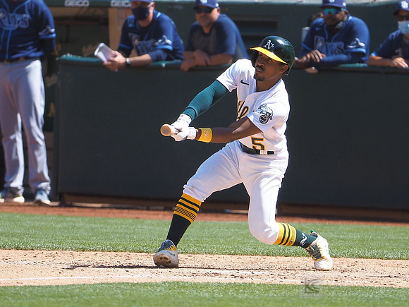 MLB: Tampa Bay Rays at Oakland Athletics