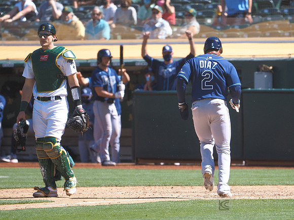MLB: Tampa Bay Rays at Oakland Athletics