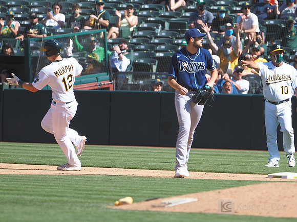 MLB: Tampa Bay Rays at Oakland Athletics