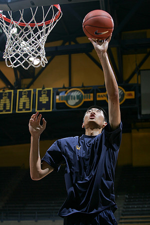 Cal Men's Basketball Practice