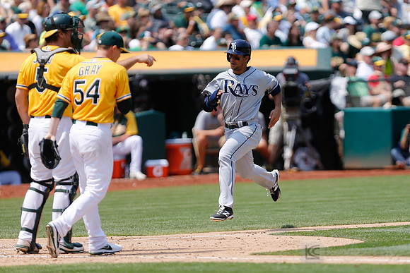 MLB: Tampa Bay Rays at Oakland Athletics