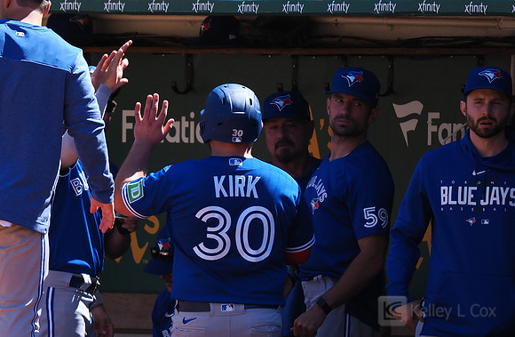 MLB: Toronto Blue Jays at Oakland Athletics