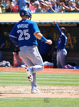 MLB: Toronto Blue Jays at Oakland Athletics