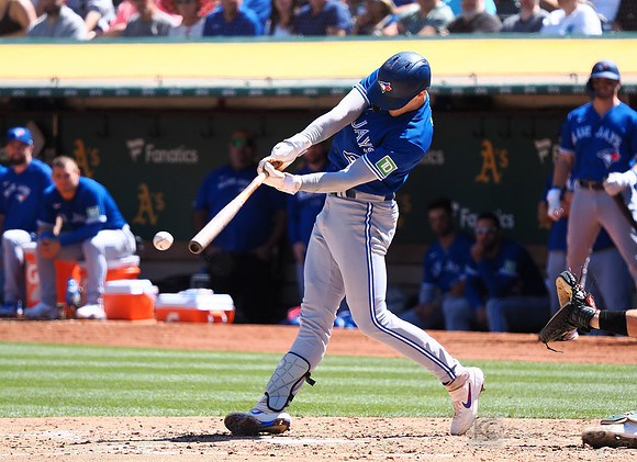 MLB: Toronto Blue Jays at Oakland Athletics
