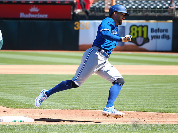 MLB: Toronto Blue Jays at Oakland Athletics