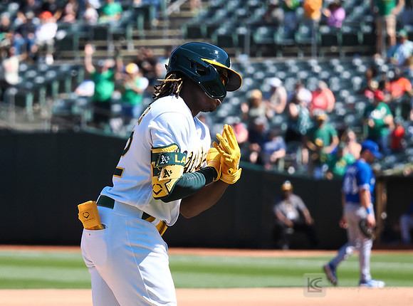 MLB: Toronto Blue Jays at Oakland Athletics