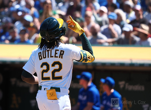 MLB: Toronto Blue Jays at Oakland Athletics