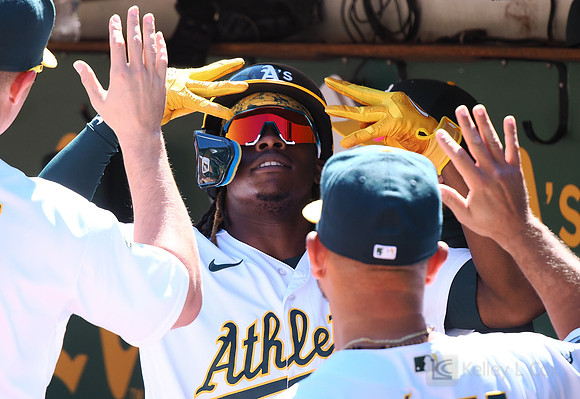 MLB: Toronto Blue Jays at Oakland Athletics