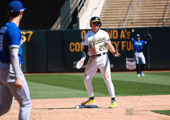 MLB: Toronto Blue Jays at Oakland Athletics