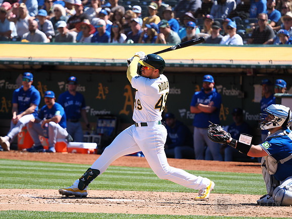 MLB: Toronto Blue Jays at Oakland Athletics