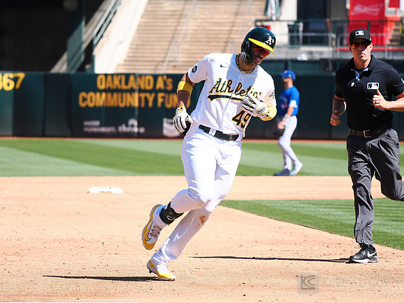 MLB: Toronto Blue Jays at Oakland Athletics
