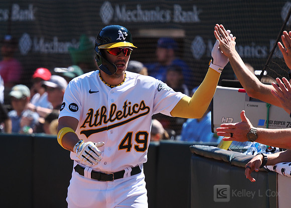 MLB: Toronto Blue Jays at Oakland Athletics