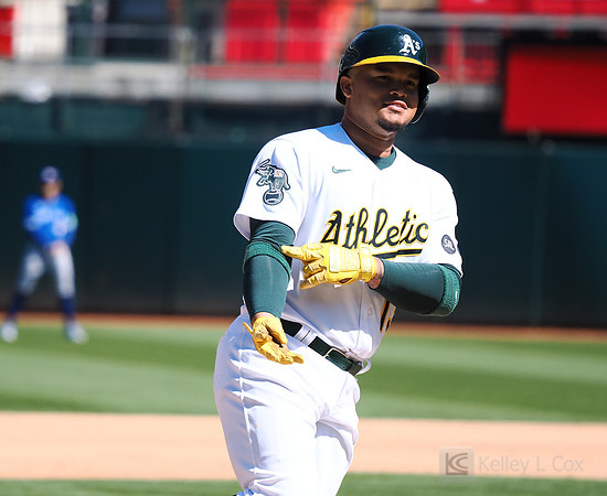 MLB: Toronto Blue Jays at Oakland Athletics