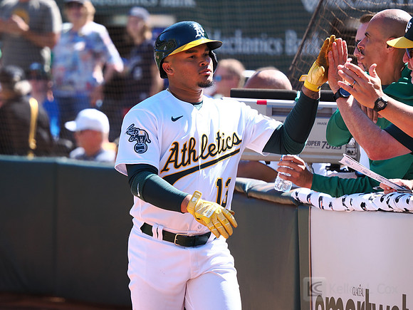 MLB: Toronto Blue Jays at Oakland Athletics