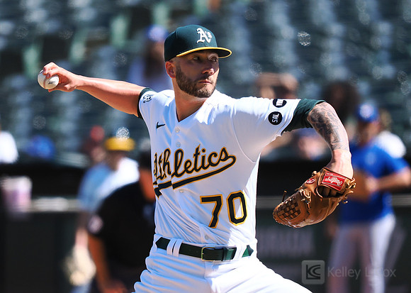MLB: Toronto Blue Jays at Oakland Athletics