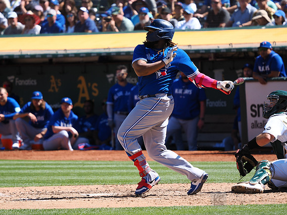 MLB: Toronto Blue Jays at Oakland Athletics