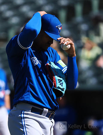 MLB: Toronto Blue Jays at Oakland Athletics