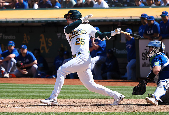 MLB: Toronto Blue Jays at Oakland Athletics