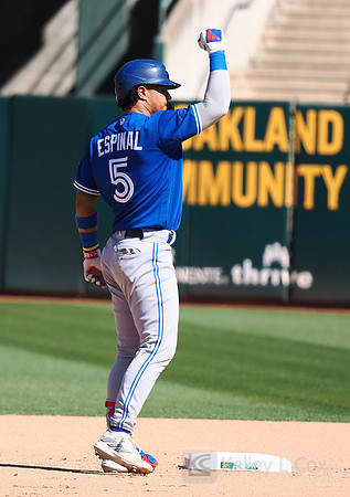 MLB: Toronto Blue Jays at Oakland Athletics