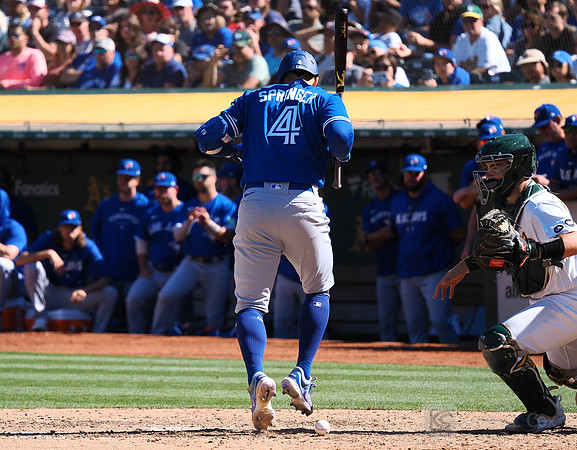 MLB: Toronto Blue Jays at Oakland Athletics